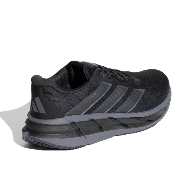 Adidas ADISTAR C Cushioning Rebound Low Top Running Shoes Men's Black-2