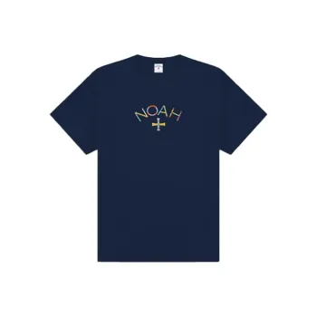 NOAH Embroidered Core Logo Tee