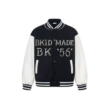FONDLOOK Baseball Jacket Unisex