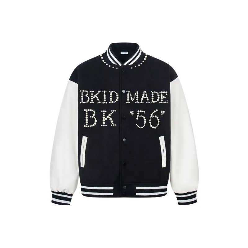 FONDLOOK Baseball Jacket Unisex-0