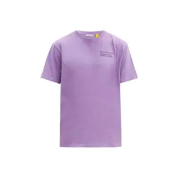 Moncler GENIUS X Fujiwara Hiroshi FRGMT T Shirts Men Purple