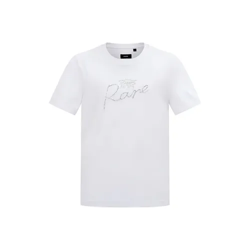 RARE Short Sleeved T Shirts Men's White