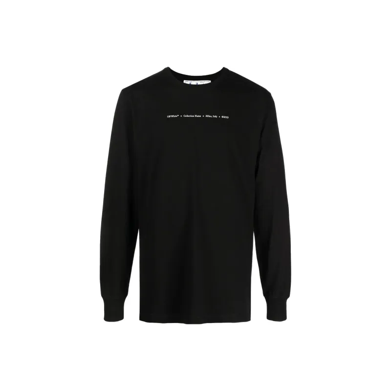OFF WHITE SS22 T Shirt Men's Black-0