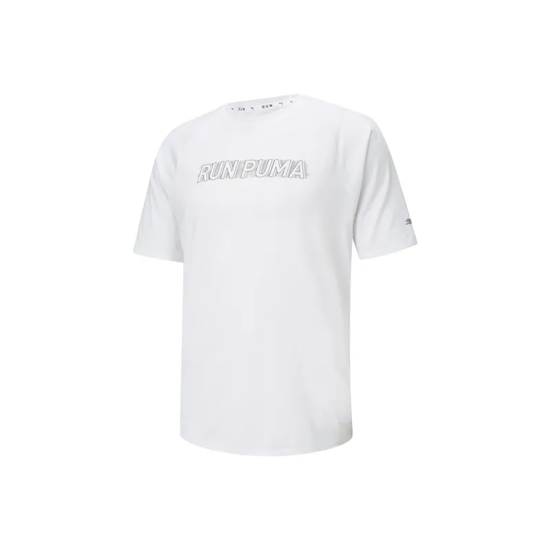 PUMA Raglan Sleeve T-Shirt Men's White-0