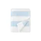 White Blue Stripes