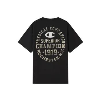 Champion T Shirts Unisex Black