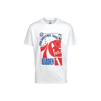NBA James T Shirts Men White
