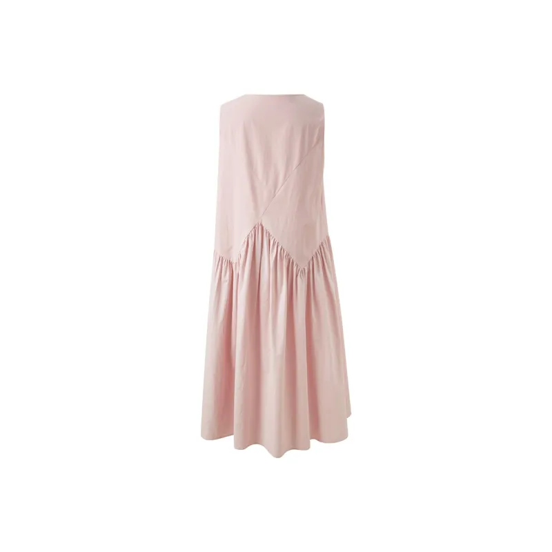 3COLOUR Short Sleeved Dress Women's Cherry Blossom Pink-1