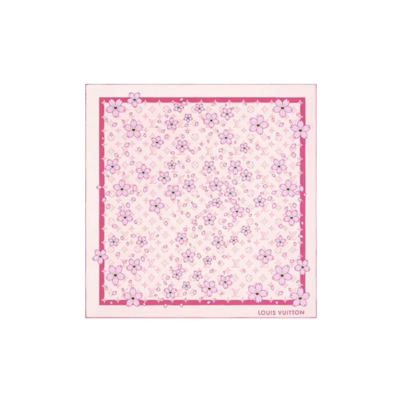 LOUIS VUITTON X Takashi Murakami Monogram Cherry Blossom Square 70-0