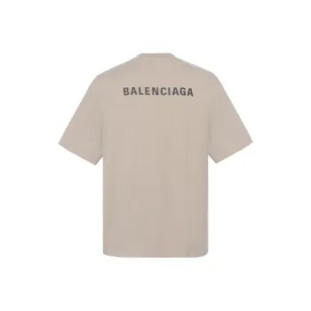 Balenciaga SS23 T Shirt Loose Fit Men's Ecru