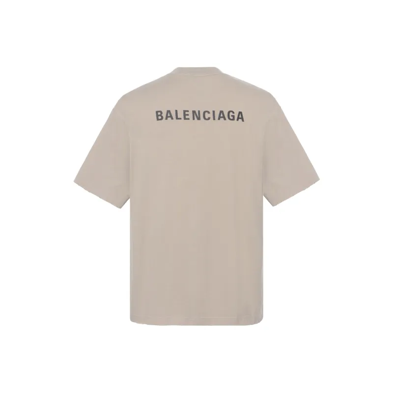 Balenciaga SS23 T Shirt Loose Fit Men's Ecru-0