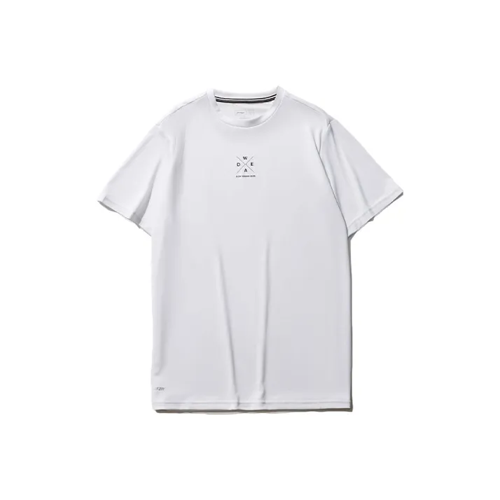 LiNing T Shirt Men's Standard White-0