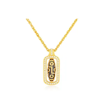Right Hand Waiting Copper Alloy Necklaces Women's