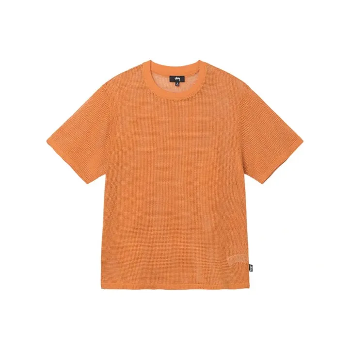 Stussy Cotton Mesh Ss Crew-2