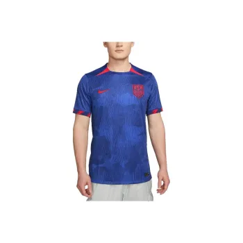 Nike USA Soccer Team Olympic Series USWNT 2023 Stadium Away T-Shirt Men's Blue