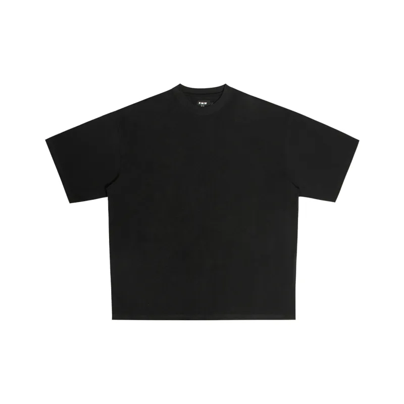 P.M.W Straight Elbow Length Sleeved T Shirt Men's-0