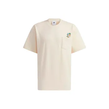 Adidas Originals SS23 T Shirt Men's Ecru