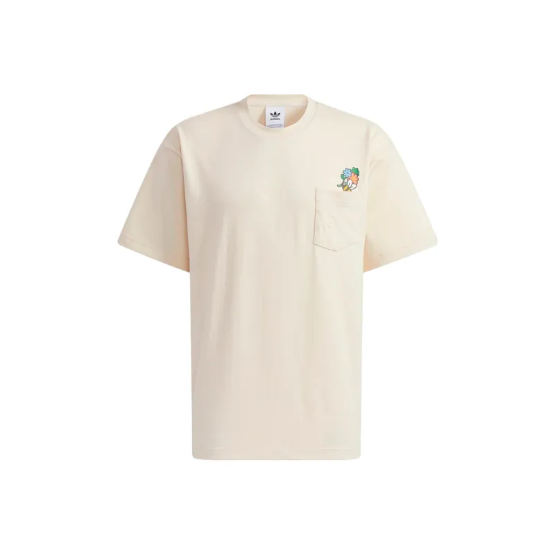 Adidas Originals SS23 T Shirt Men's Ecru-0