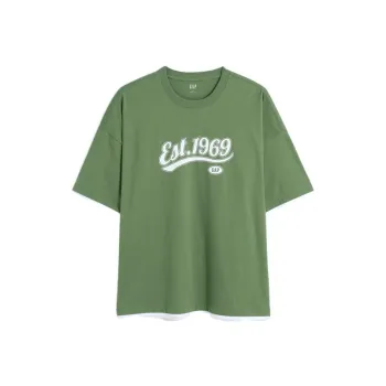 GAP SS23 T-Shirts Men Green