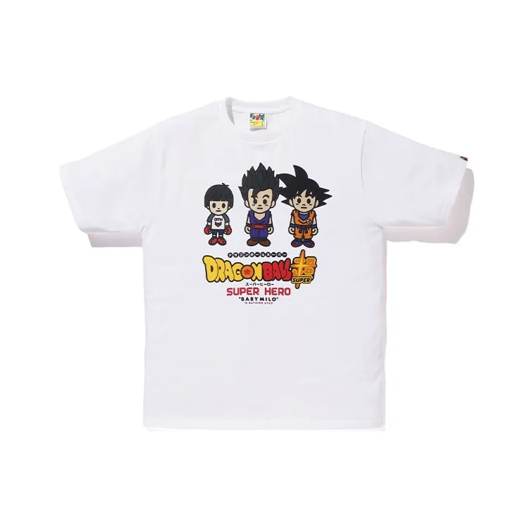 Bape X Dragon Ball Super Pan & Son Gohan & Son Goku Baby Milo Japan Exclusive Tee-0