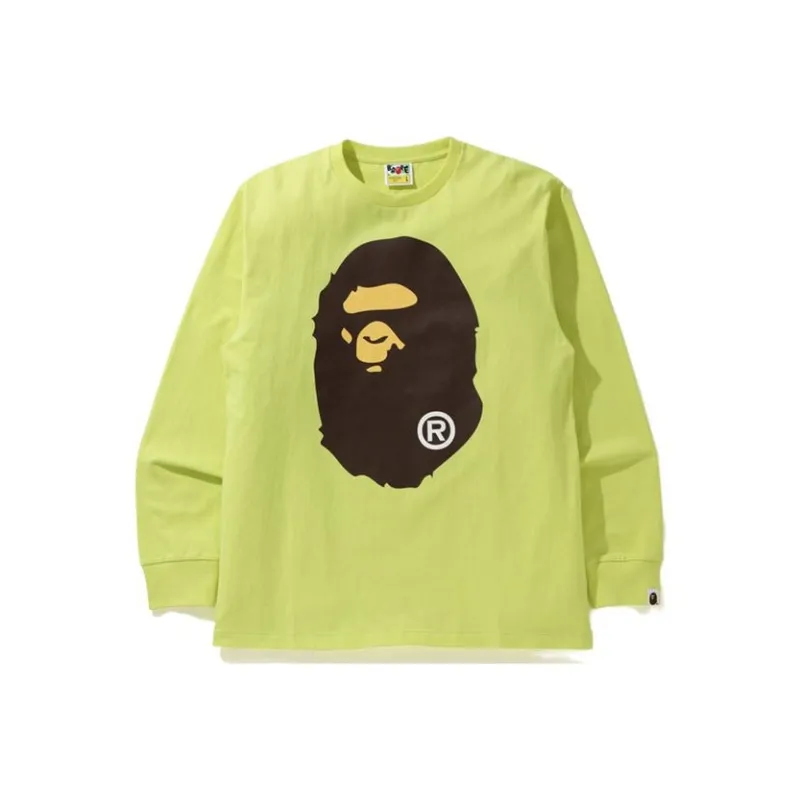 Bape Big Ape Head L/S Tee Tee-1