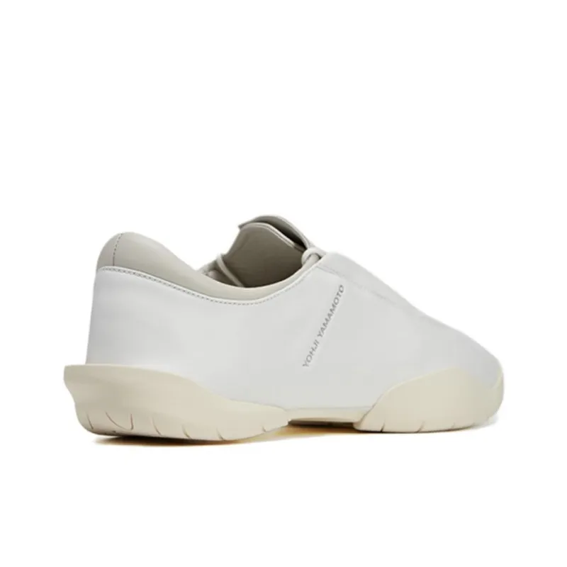 Y 3 Yohji Yamamoto Low Top Casual Shoes Unisex White-3
