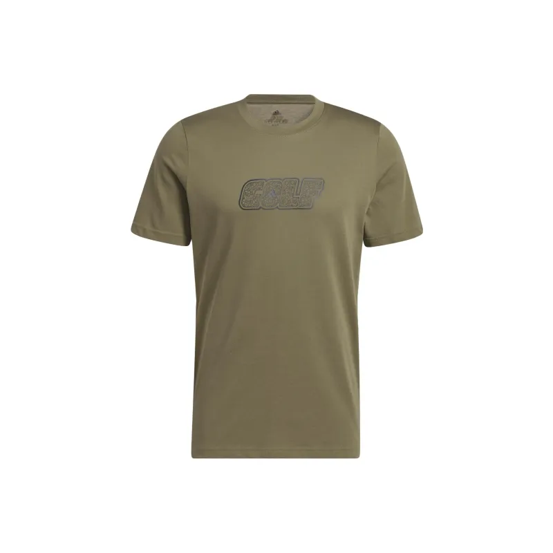 Adidas T Shirts Men Strata Olive Green-0