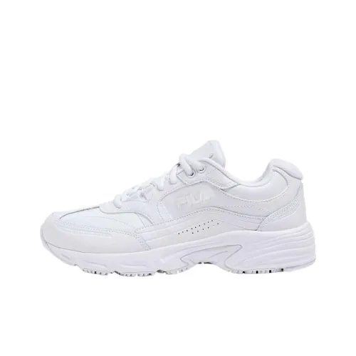 FILA Memory Workshift Low Top Casual Shoes Women's White