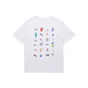 PUMA T Shirts Men White