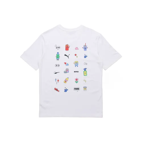 PUMA T Shirts Men White