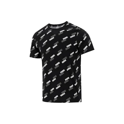 PUMA T Shirts Men Black