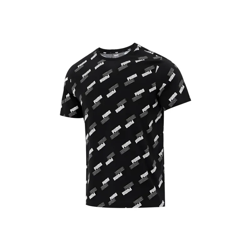 PUMA T Shirts Men Black-0