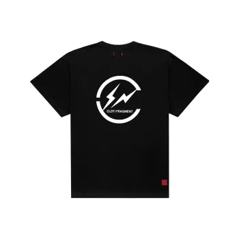 Fragment Design X CLOT X Fragment Design T Shirts Unisex Black