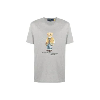 Polo Ralph Lauren T Shirts Men Gray