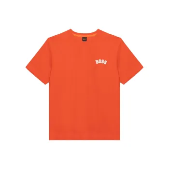 HUGO BOSS T Shirts Men Orange Red