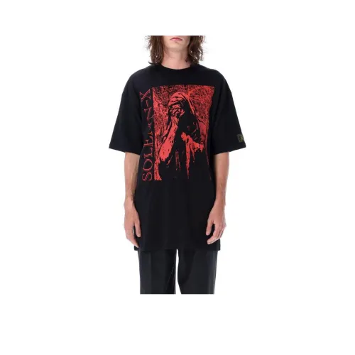 RAF SIMONS Knitted Sports Pants Mens Black