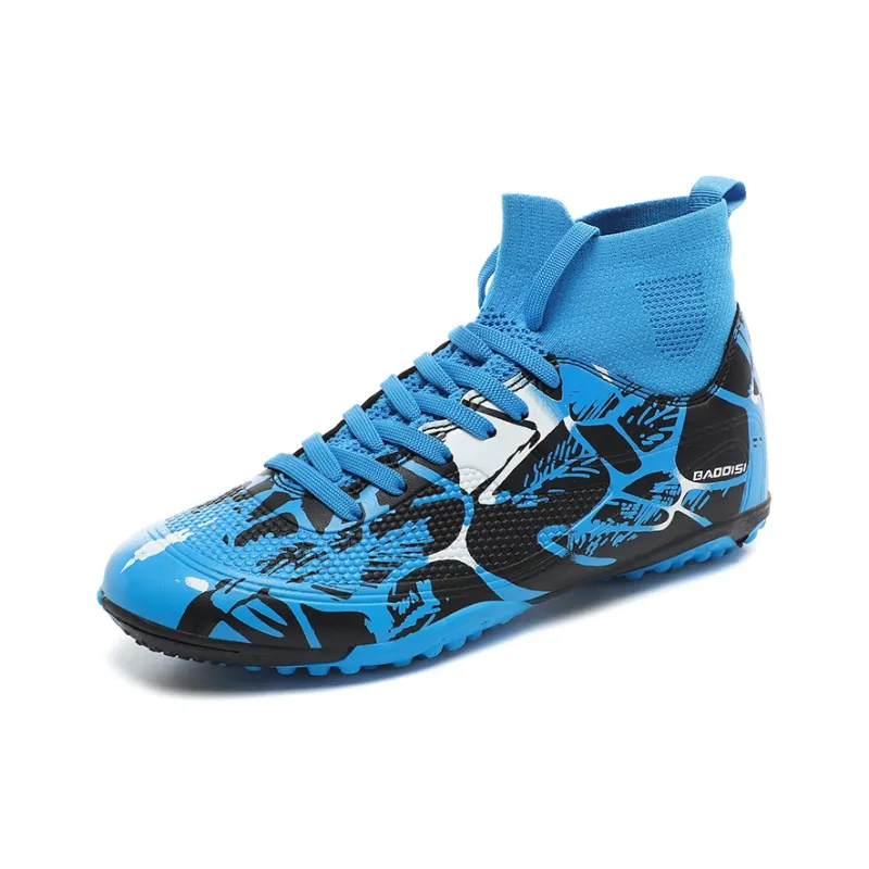 Kuding TF Rubber Broken Studs Cushioning Anti Slip Wear Resistant Coverage Impact Resistant Soccer Shoes Unisex-6