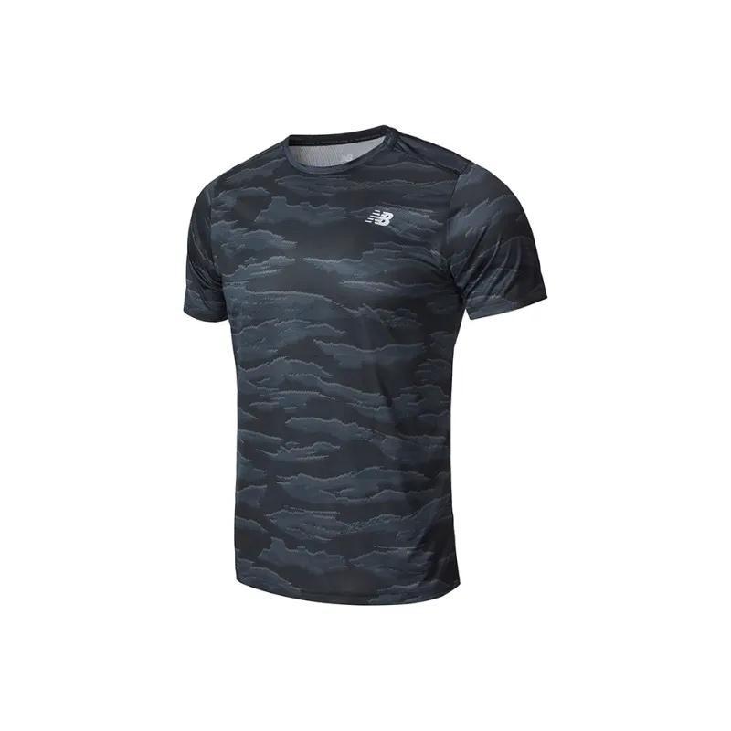 New Balance T Shirt Men's Dark Blue-0