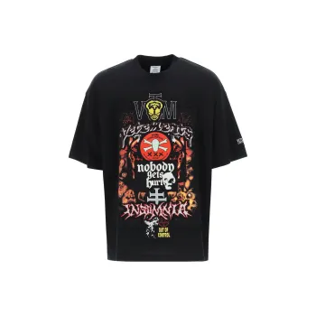 Vetements Metal Patched Logo T Shirt