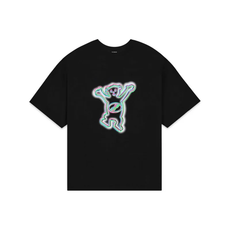 WE11DONE Teddy Print T Shirt-0