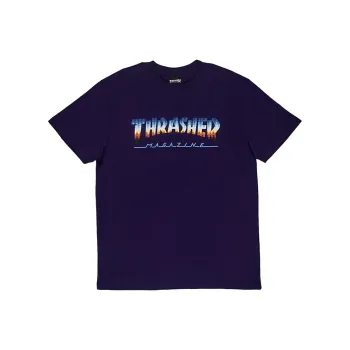 Thrasher T-Shirt Japan Version Unisex Purple