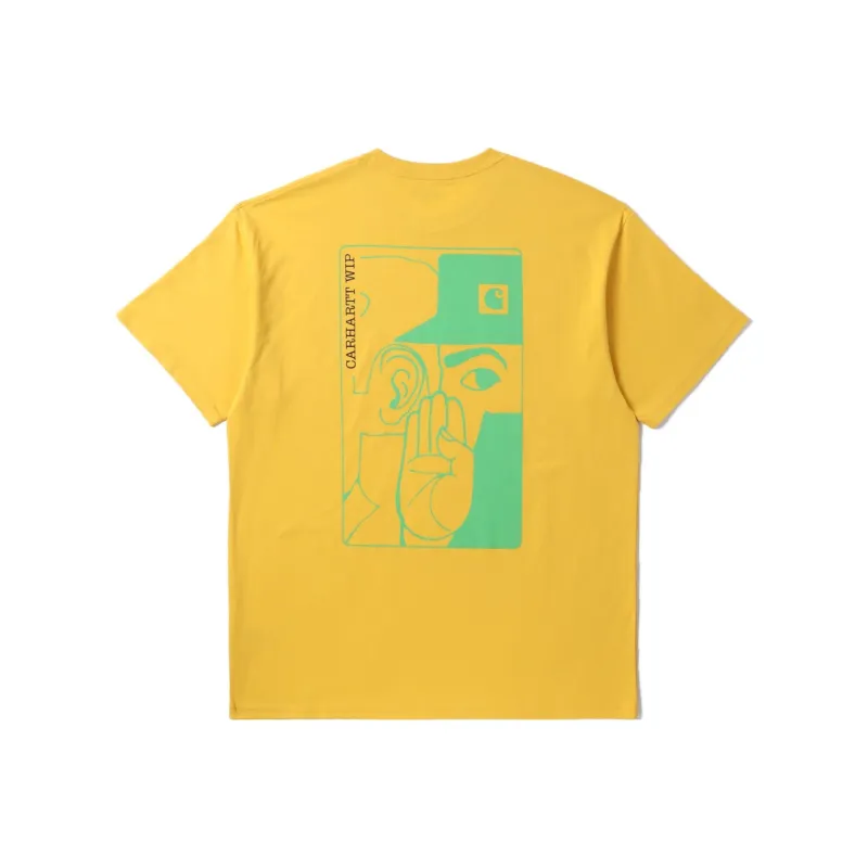 Carhartt WIP T-Shirts Men Yellow-0