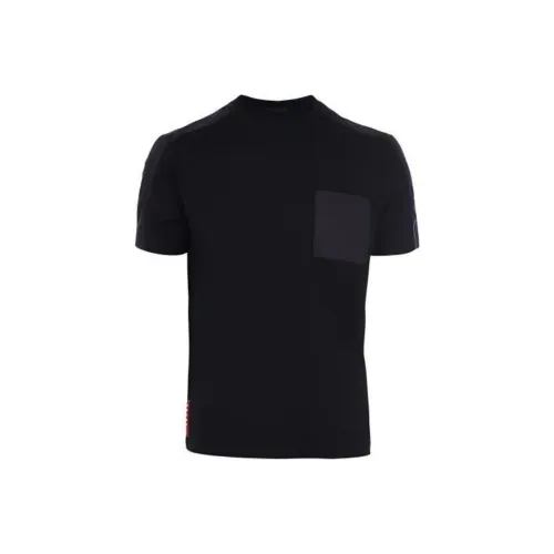 PRADA T-Shirts Men Black