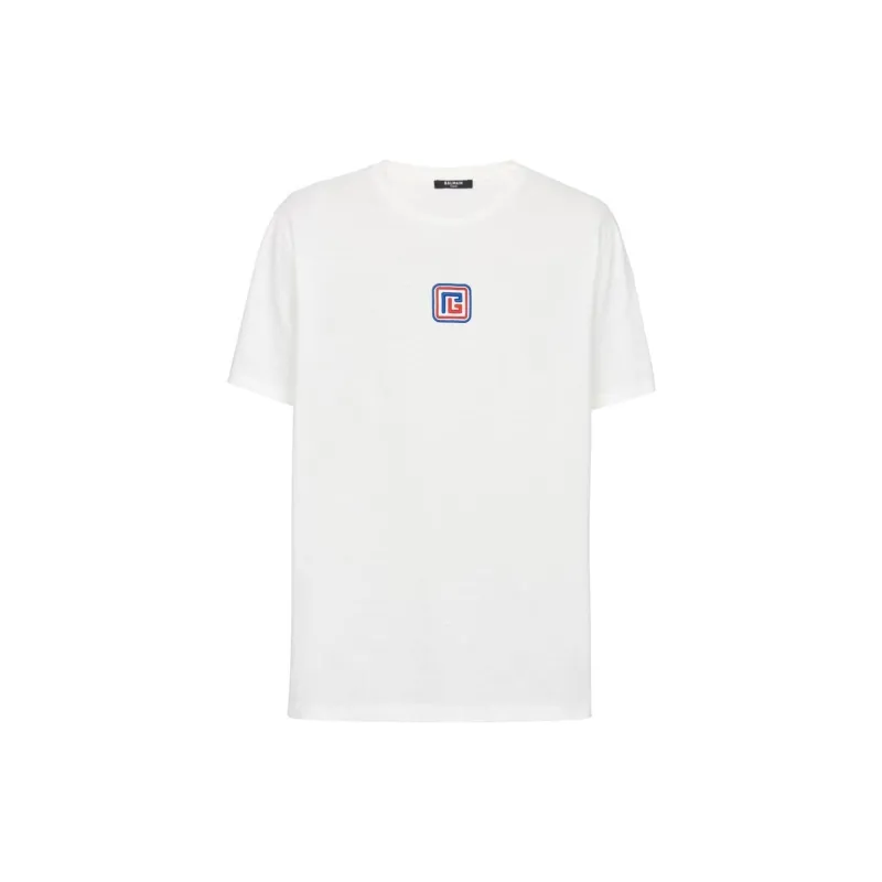 BALMAIN Pb Crew neck T shirt-0