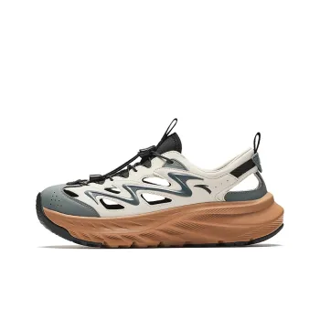Anta Wear resistant, Lightweight, Breathable, And Non slip. River Trekking Shoes Men's White Green Black
