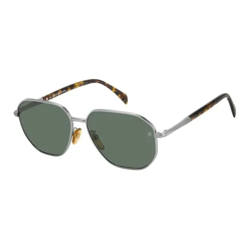 David Beckham Irregular Shape Sunglasses Unisex Green