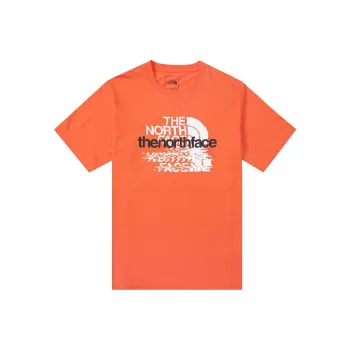 THE NORTH FACE T Shirt Men's Orange