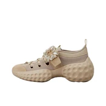 Roger Vivier Viv' Run Low Top Casual Shoes Women's Umber