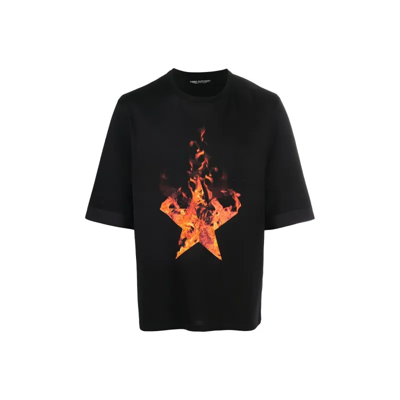 Neil Barrett T Shirts Men Black-0