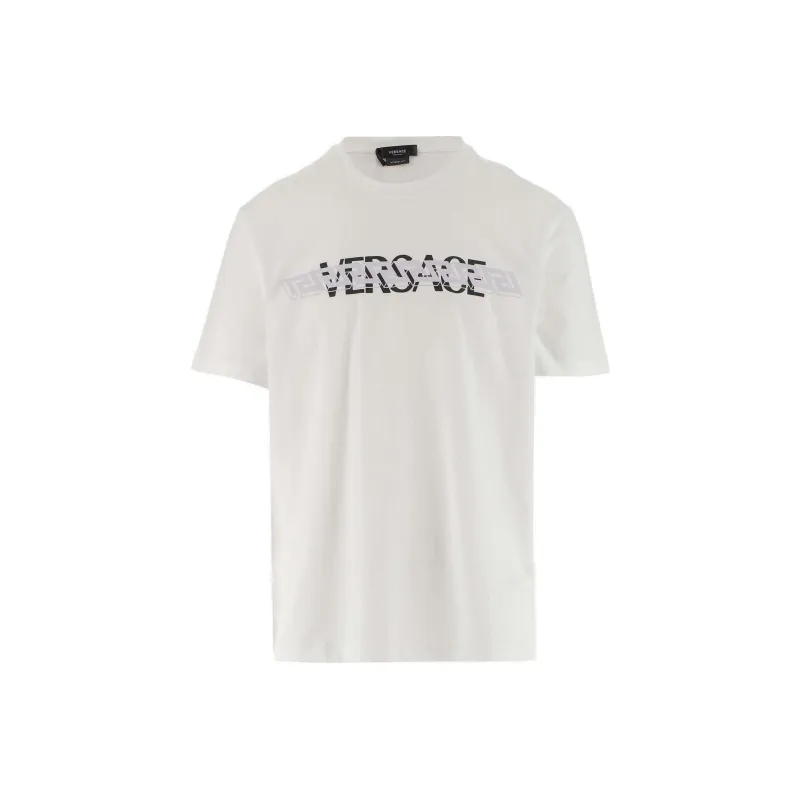 VERSACE Print T Shirt-0